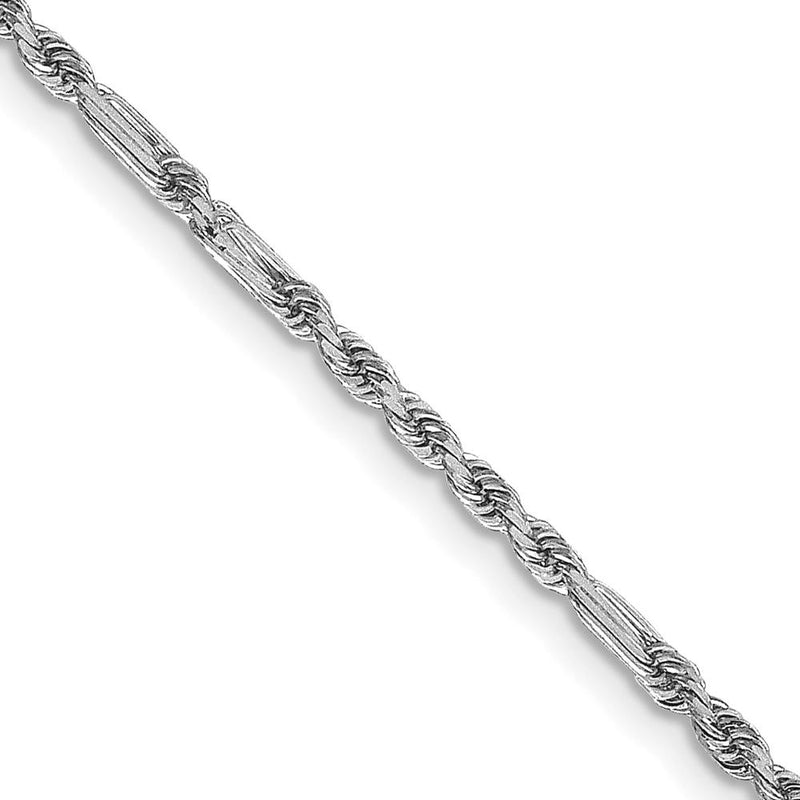 14K White Gold 20