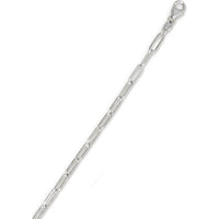 14K White Gold 20" Paperclip Chain Necklace with Lobster Clasp - 2.5mm by Orozza Fine Jewelry