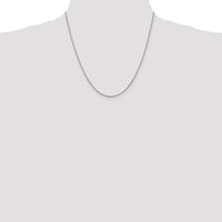 14K White Gold 20" Round Snake Chain with Lobster Clasp by Oro Pregiato