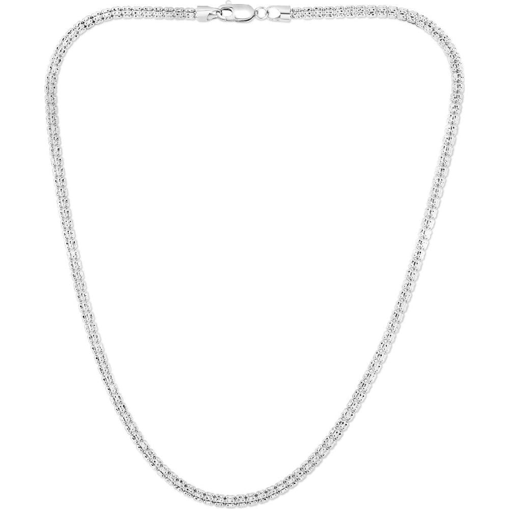 14K White Gold 22