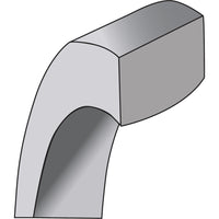 14K White Gold 4.5mm Flat Comfort Fit Wedding Band - Polished Finish, Engravable by Luciano & Cie
