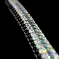 14K White Gold 49.32 Carat Tennis Necklace with Round and Marquise Cut Lab Diamonds - E-F VS Clarity, 76 Stones Total - Covaloro Fine Jewelry