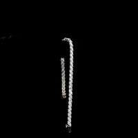 14K White Gold 7.13 Carat Marquise Cut Lab Diamond Tennis Bracelet with Inclined Prong Setting - 42 Stones, E-F Color VS1 Clarity - Covaloro Fine Jewelry