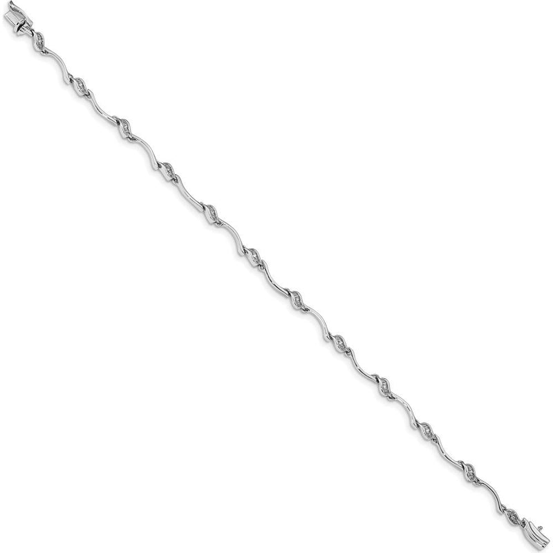 14K White Gold 7
