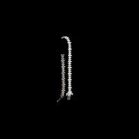 14K White Gold 7-Inch Tennis Bracelet with 66 North-South Marquise Cut Lab Diamonds - 5.60 Carats Total Diamond Weight - Covaloro Fine Jewelry