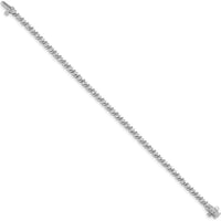 14K White Gold 7" Tennis Bracelet with 44 Round Diamonds - 2.2 Carat Total Diamond Weight by Monteluci Fine Jewelry
