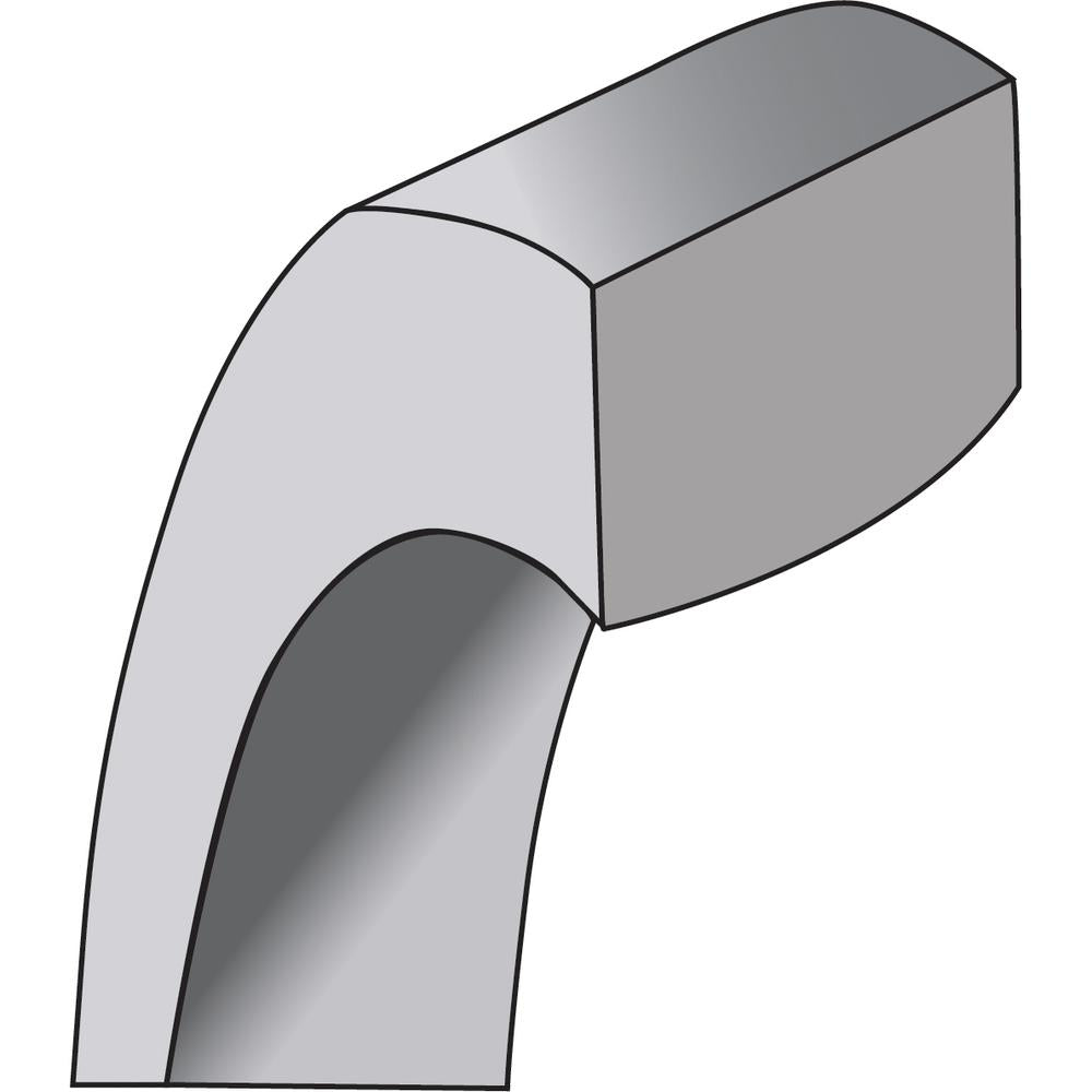 14K White Gold 9mm Standard Flat Comfort Fit Band - Wedding Ring for Men and Women by Luciano & Cie