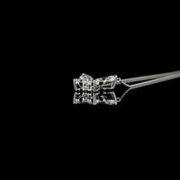 14K White Gold Butterfly Motif Pendant with Marquise and Round Lab-Grown Diamonds - 2.11 Carats Total Diamond Weight - Covaloro Fine Jewelry