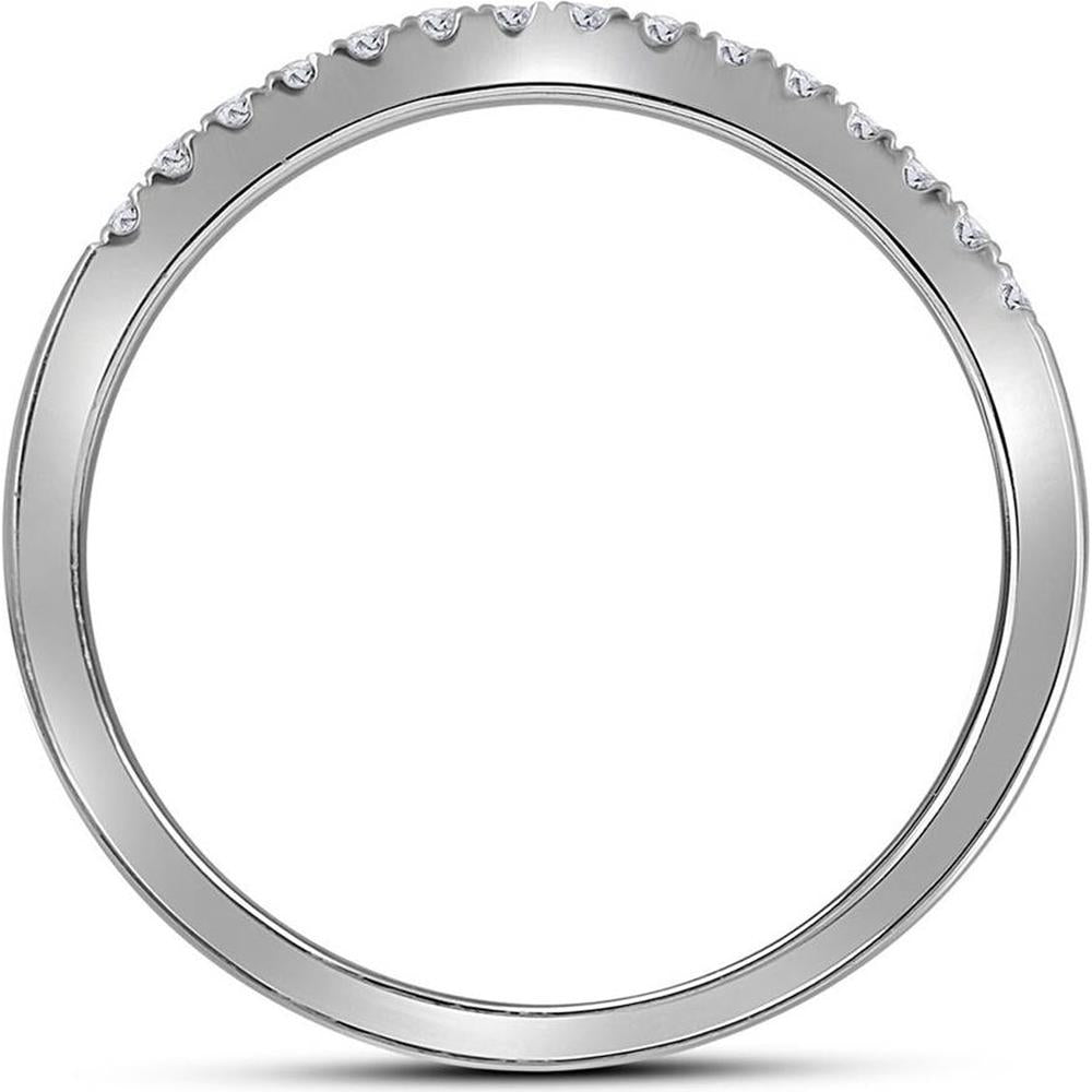 14K White Gold Diamond Halo Bridal Wedding Ring Set with 1.01 Carat Round Prong-Set Diamond