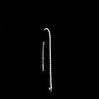 14K White Gold East-West Oval Cut Lab Diamond Tennis Bracelet - 3.01 Carat Total Weight - E-F Color VS Clarity - Covaloro Fine Jewelry