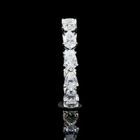 14K White Gold East-West Pear Cut Lab Diamond Eternity Band - 2.05 Carats Total Diamond Weight - Covaloro Fine Jewelry