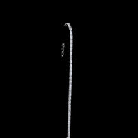 14K White Gold East-West Radiant Cut Lab Diamond Tennis Bracelet - 7.52 Carats Total Weight, E-F Color, VS Clarity - Covaloro Fine Jewelry