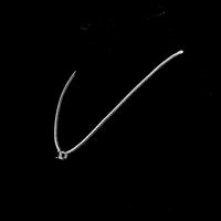 14K White Gold East-West Radiant Cut Lab Diamond Tennis Necklace with Brilliant Cut Accents - 5.86 Carats Total Diamond Weight - Covaloro Fine Jewelry