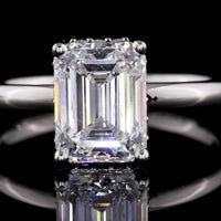 14K White Gold Eternity Band with Pave Set Round Lab Diamonds - 0.60 Carat Total Weight, 33 Stones - Covaloro Fine Jewelry