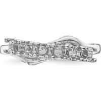14K White Gold Family Jewelry Ring Mounting - Customizable with Personal Stones by Monteluci Fine Jewelry