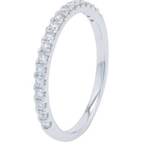 14K White Gold Halo Bridal Set with Cushion Cut Lab Grown Blue Diamond and Pavé Split Shank - 2.88 Carat Total Diamond Weight