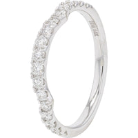14K White Gold Halo Bridal Set with Emerald-Cut Center Diamond and Twisted Band - 2.00 Carat Total Diamond Weight