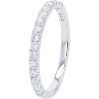 14K White Gold Halo Bridal Set with Radiant Cut Yellow Lab Grown Diamond - 6.75 Carat Total Diamond Weight