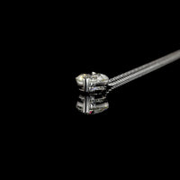 14K White Gold Heart Shape Solitaire Pendant with D VS1 Lab Diamond - 1.53 Carat Total Weight - Covaloro Fine Jewelry