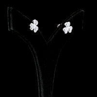 14K White Gold Heart Shape Stud Earrings with Bezel-Set Lab Diamonds - 2.07 Carats Total Diamond Weight, E-F VS Clarity - Covaloro Fine Jewelry