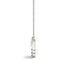 14K White Gold Lab Diamond Necklace - 0.63 Carat Total Weight by Robinson's Jewelers