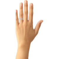 14K White Gold Lab-Grown Diamond Fashion Ring - 0.38 Carats Total Diamond Weight - Size 7 by Robinson's Jewelers