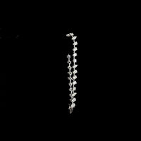 14K White Gold Mixed Shape Station Bracelet with Oval, Pear, Marquise, and Emerald Cut Lab Diamonds - 6.19 Carats Total Diamond Weight - Covaloro Fine Jewelry