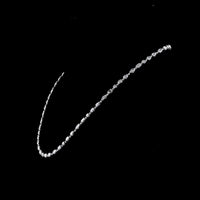 14K White Gold Mixed Shape Station Necklace with Emerald, Marquise, Pear, and Oval Cut Lab Diamonds - 9.64 Carats Total Diamond Weight - Covaloro Fine Jewelry