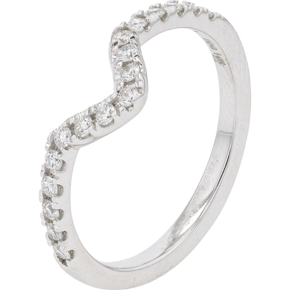14K White Gold Pear-Shaped Double Halo Bridal Ring Set with Pave Round Diamonds - 2.00 Carat Total Diamond Weight