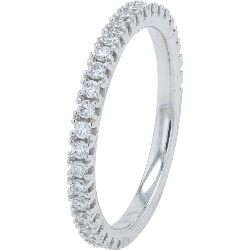 14K White Gold Pear-Shaped Lab Grown Diamond Bridal Set with Halo and Split Shank - 8.35 Carat Total Diamond Weight