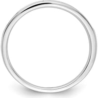 14K White Gold Pink Sapphire Channel Band - 0.15 Carat Total Gemstone Weight by 0