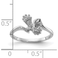 14K White Gold Polished Diamond & Pearl Ring Mounting with Rhodium Plating - Customizable Design Base by Monteluci Fine Jewelry