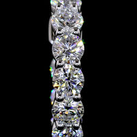 14K White Gold Round Huggie Earrings with Prong-Set Lab Diamonds (E-F Color, VS1 Clarity) - 1.52 Carat Total Diamond Weight - Covaloro Fine Jewelry