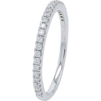 14K White Gold Round Lab-Grown Diamond Bridal Set with Accented Bands - 5.65 Carat Total Diamond Weight