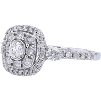 14K White Gold Simply Vera Vera Wang 1.00 Carat Diamond Earrings