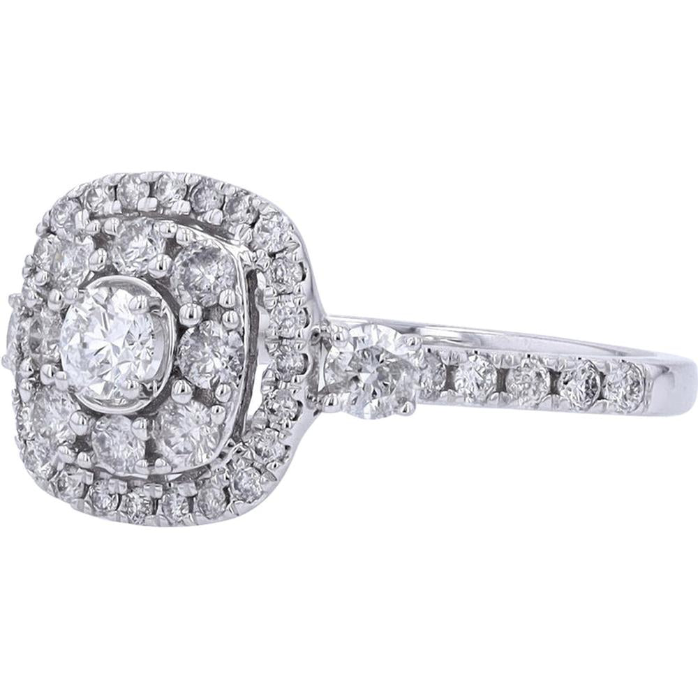 14K White Gold Simply Vera Vera Wang 1.00 Carat Diamond Earrings