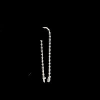 14K White Gold Tennis Bracelet with 5.01 Carats Total Weight Round Brilliant Cut Lab Diamonds - E-F Color & VS Clarity - 66 Stones in Prong Setting - Covaloro Fine Jewelry