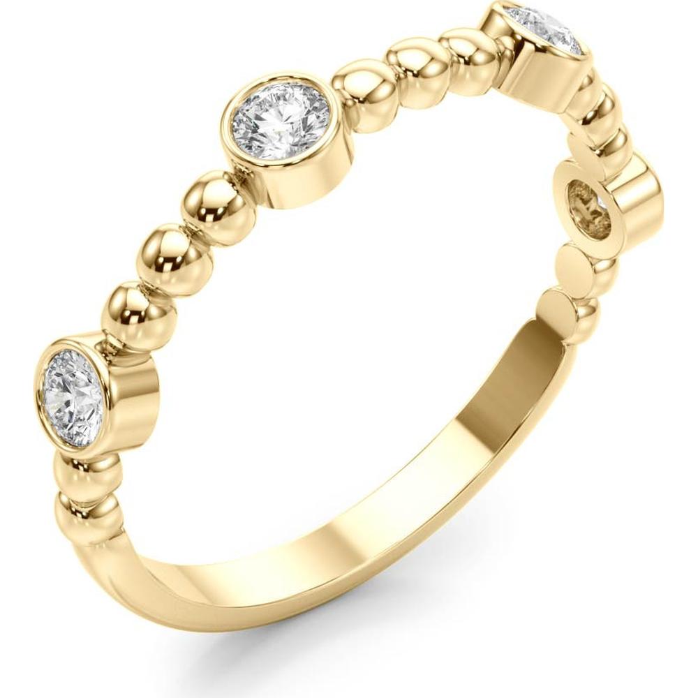 14K Yellow Gold 0.25 Carat Lab Diamond Fashion Band - Size 7 by Robinson's Jewelers