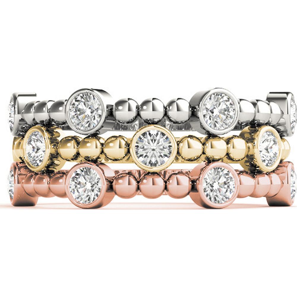14K Yellow Gold 0.25 Carat Lab Diamond Fashion Band - Size 7 by Robinson's Jewelers