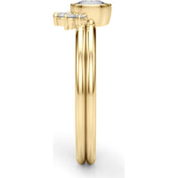 14K Yellow Gold 0.375 Carat Lab Diamond Fashion Ring - Ethical Luxury Brilliance - Size 7 by Robinson's Jewelers