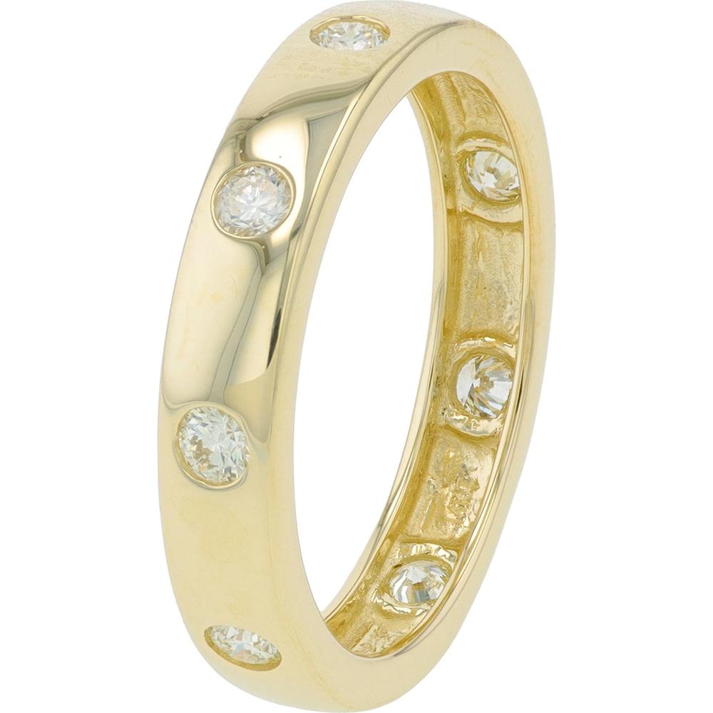 14K Yellow Gold 0.50 Carats Diamond Eternity Band