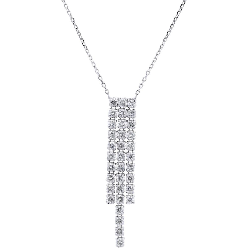 14K Yellow Gold 1.00 Carat Diamond Solitaire Necklace
