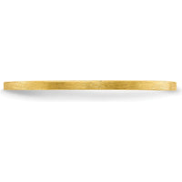 14K Yellow Gold 1.2mm Flat Satin Stackable Band - Size 9.5 by 0