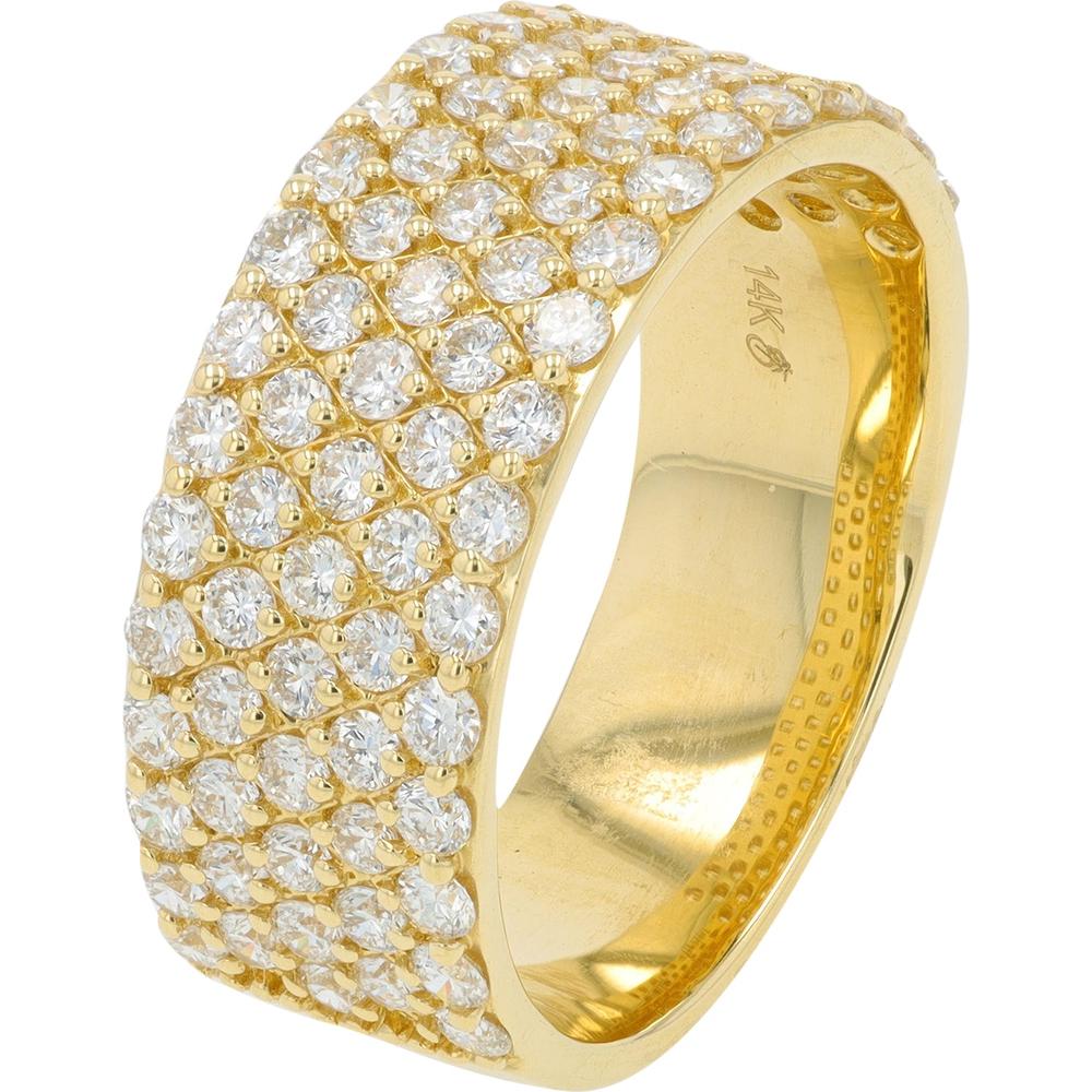 14K Yellow Gold 1.50 Carat Lab Grown Diamond Ring