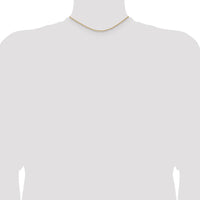 14K Yellow Gold 14" Parisian Wheat Chain Necklace - 1.75mm Width by Oro Pregiato
