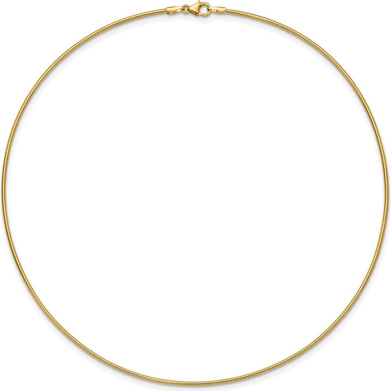 14K Yellow Gold 16