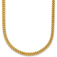 14K Yellow Gold 16" 2.3mm Franco Chain with Lobster Clasp by Oro Pregiato