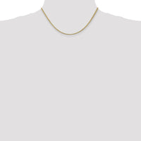 14K Yellow Gold 16" 2mm Franco Chain with Lobster Clasp by Oro Pregiato