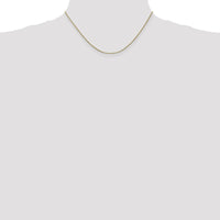 14K Yellow Gold 16" Box Chain Necklace with Lobster Clasp by Oro Pregiato