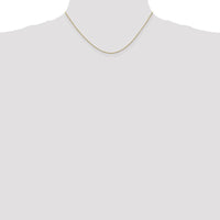 14K Yellow Gold 16" Box Chain Necklace with Spring Ring Clasp by Oro Pregiato